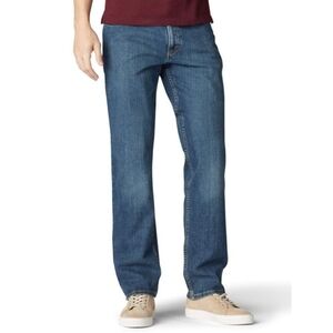Premium Lee 34 X 30 Mens Reg Fit Straight Leg Used